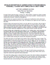 Letter Carrier Work Description